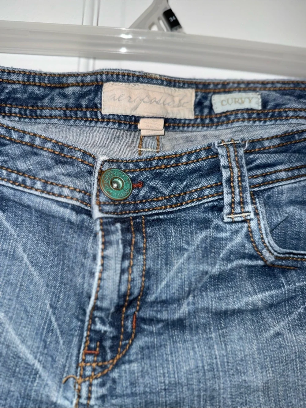 Aeropostale Blue Denim Jean Shorts